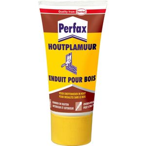 Perfax houtplamuur - tube 250 gram - professioneel - 489848