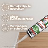 Rubson - Schilderskit - Acrylaatkit - Sneldrogend - 280 ml