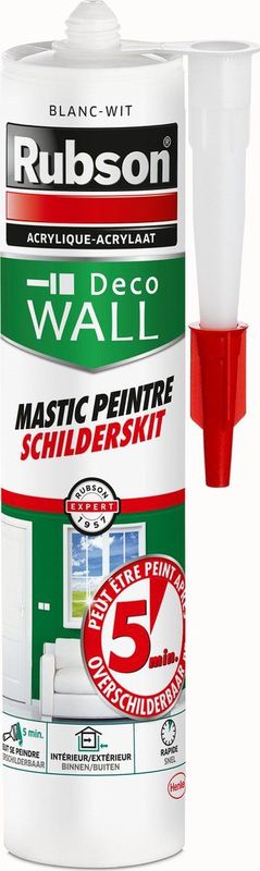 Rubson - Schilderskit - Acrylaatkit - Sneldrogend - 280 ml