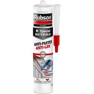 Rubson Anti-lek Voegkit Transparant 280 ml | Dak, Goot & Afvoerleiding Reparatie Voegkit | Anti-Lek & Weersbestendige Voegkit.