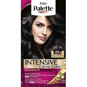 Schwarzkopf Poly Palette 900 Zwart Permanente Haarverf