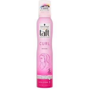 Schwarzkopf - Taft Curl - Mousse - 200 ml - Extra Strong