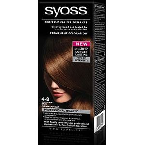 Syoss - Haarverf - 4-8 Chocolade Bruin