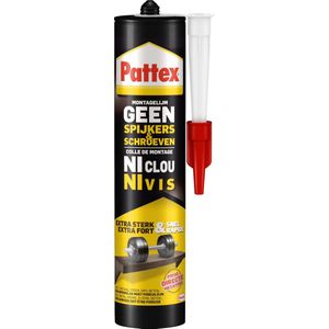 Pattex Montagekit 400 gr | Montagekit Geschikt voor binnen & buiten | Universeel gebruik| Extreem sterk Montagekit