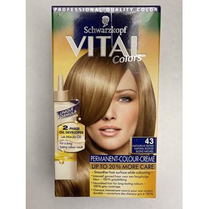 Schwarzkopf Vital Colours - 43 Natuurlijk Blond - Haarverf