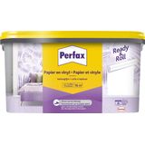 Perfax Ready & Roll Behanglijm Papier & Vinyl 2,25 | Eenvoudig en Snel Behangen | Voor Papier en Vinyl .