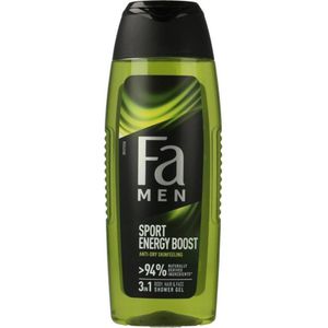 Fa - Men Douchegel - Energy Boost - Verfrissend - Hydraterend - 250ml