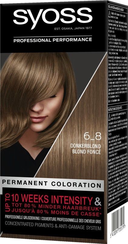 SYOSS Color baseline 6-8 Donkerblond Haarverf - 1 stuk