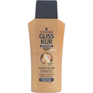 Gliss Kur Hair Repair Ultimate Oil Elixir Shampoo Travel Size - 50 ml