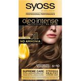 SYOSS Oleo Intense - 6-10 Donkerblond - Permanente Haarverf - Haarkleuring - 1 stuk