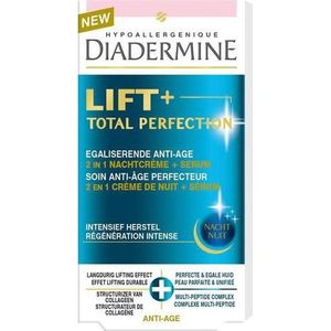 Diadermine Lift+ Total Perfection Nightcream+Serum - 50 ml - Nachtcrème