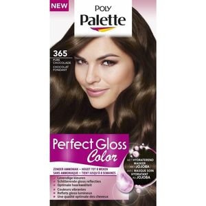 Poly Palette - Perfect Gloss Color 365 - Haarkleuring - 115 ml - Pure Chocolade