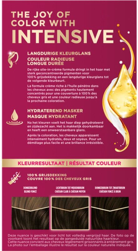 Poly Palette - Haarverf - Donkerbruin - 115ml