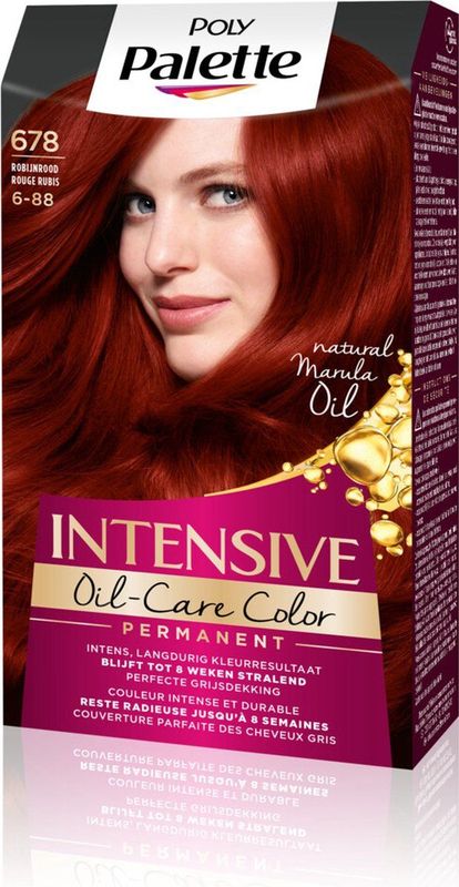 Poly Palette Intensive Crème Color 678 Robijnrood - Permanente Haarkleuring