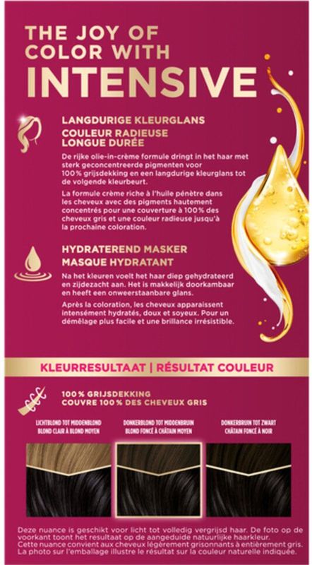 Poly Palette - Haarverf - Zwart - 115ml