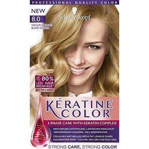 Schwarzkopf Keratine Color Haarverf 8.0 Natuurlijk Blond