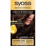 SYOSS Oleo Intense- 4-86 Fluweelbruin - Permanente Haarverf - Haarkleuring - 1 stuk