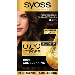 SYOSS Oleo Intense- 4-86 Fluweelbruin - Haarverf - Permanent - 1 stuk