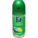Fa Deo Roll-on - Caribbean Lemon - 50 ml.