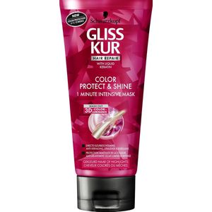 Gliss Kur - Color Protect & Shine - Gezichtsmasker - 200 ml