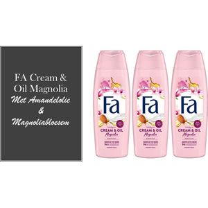 Fa Cream & Oil Silk Magnolia Douchegel - 3 x 250 ml