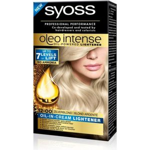 SYOSS Oleo Intense 12-00 Zilverblond Haarverf - 1 stuk