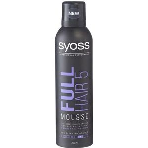 1+1 gratis: Syoss Full Hair 5 Haarmousse 250 ml