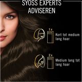 SYOSS Oleo Intense - 4-50 Ijzig Bruin - Permanente Haarverf - Haarkleuring - 1 stuk