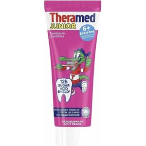 Theramed Junior Tandpasta Aardbei 6+