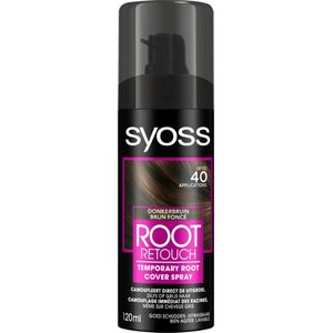 SYOSS uitgroeispray Donkerbruin - 1 stuk