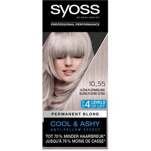 Syoss Cool Blonds Haarverf 10-55 Ultra Platinum Blond