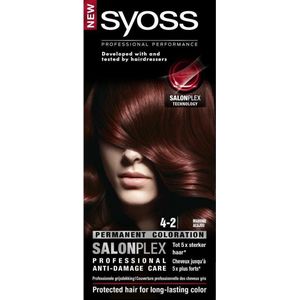 SYOSS Color baseline 4-2 Mahonie Haarverf - 1 stuk