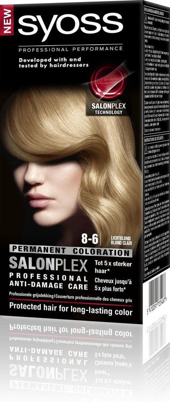 Syoss - Haarverf - Licht Blond - 8-6