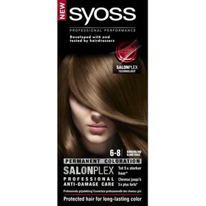 Syoss - Color Baseline 6-8 - Donkerblond Haarverf - Met SALONPLEX Technologie