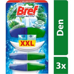 Bref Toiletblok Duo Actief Pine 3 stuks