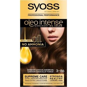 SYOSS Color Oleo Intense 3-86 Chocoladebruin Haarverf - 1 stuk