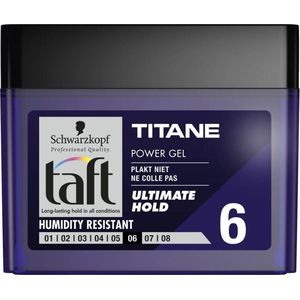 Taft Men Power Gel Titane Hold 6 250 ml