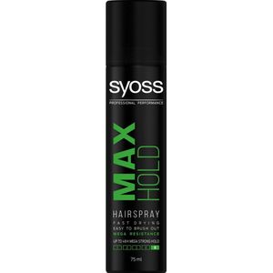 Syoss - Max Hold - Haarlak - Mini - 75 ml - Extra Sterke Fixatie