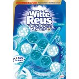 Witte Reus Toiletblok Turquoise Actief 2 stuks