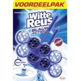 Witte Reus Toiletblok WC Blauw Actief - Hygiene - Duopack