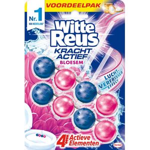 Witte Reus - Kracht Actief - Toiletblok - Bloesem - 100% Recyclebaar