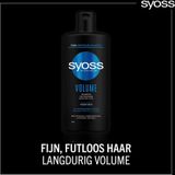Syoss - Shampoo - Volume - Fijn, Futloos Haar - 440ml