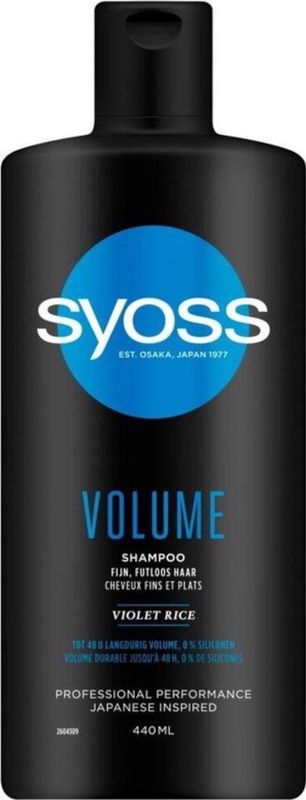 Syoss - Shampoo - Volume - Fijn, Futloos Haar - 440ml