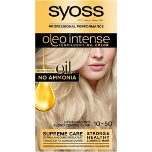 SYOSS Oleo Intense 10-50 Licht Asblond haarverf - 1 stuk