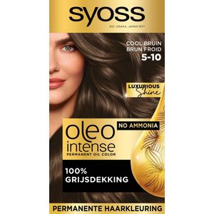 Syoss Oleo Intense - Haarkleuring - Zwart - Olie-Formule