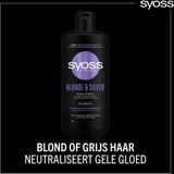 Syoss Shampoo Blonde and Silver - 440 ml