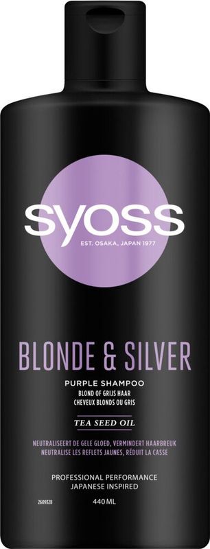 Syoss Shampoo Blonde and Silver - 440 ml