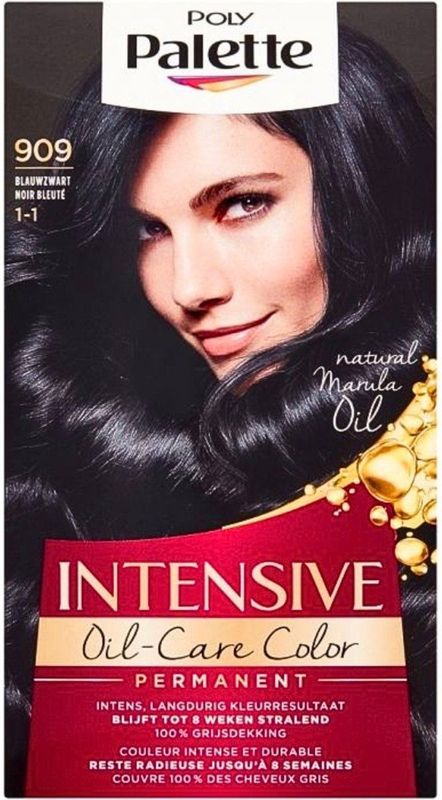 Poly Palette - Haarverf - Blauw Zwart 909 - 115ml