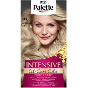 Schwarzkopf - Poly Palette - Haarverf - Licht Asblond 418 - 115ml