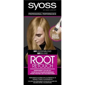 Syoss Root Retouch Uitgroeiset - BR1 Middenblond